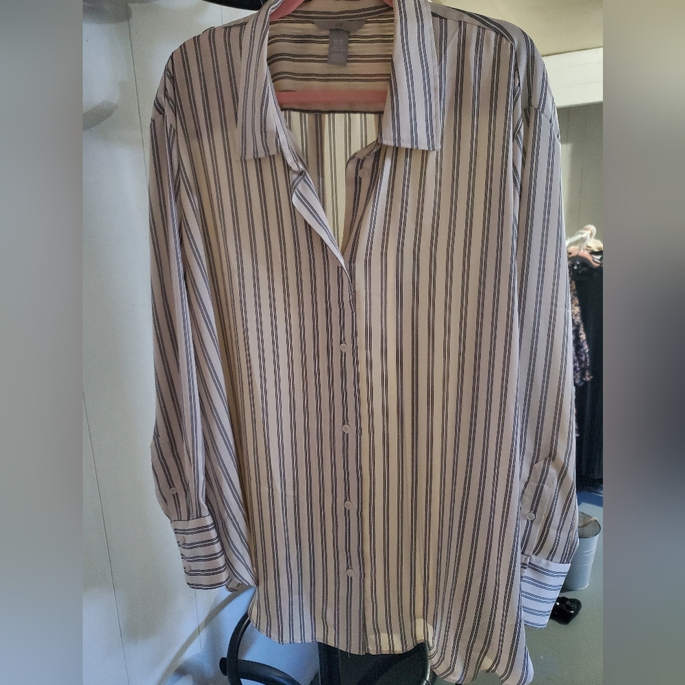 Ladies striped blouse